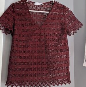 Sandro lace top